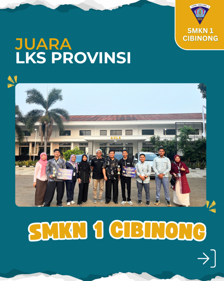 JUARA LKS TINGKAT PROVINSI JAWA BARAT